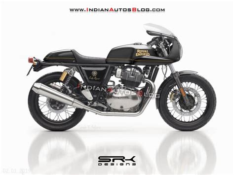 Royal Enfield Continental Gt 650 Classic Café Racer Render Features