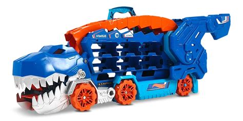 Hot Wheels® 2-in-1 City Ultimate Hauler T-Rex Transporter, Ages 4 ...