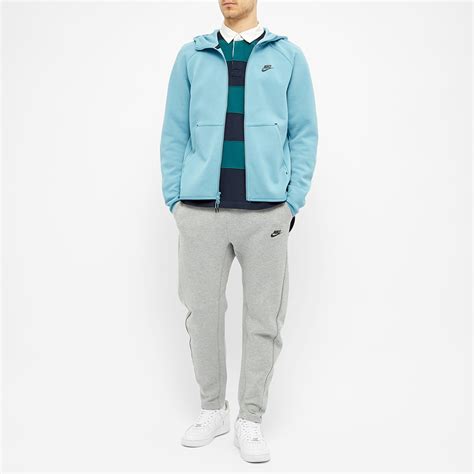 Nike Tech Fleece Zip Hoody Cerulean And Black End Us