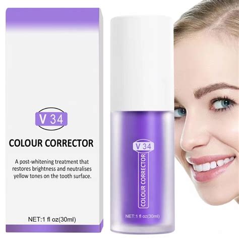 Eelhoe V34 Colour Corrector Teeth Stains Removal Whitening Toothpaste