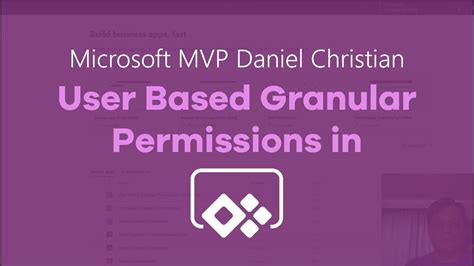 User Based Granular Permissions In Microsoft PowerApps YouTube