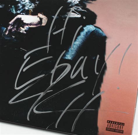 Travis Scott Signed Birds In The Trap Sing Mcknight Vinyl Record