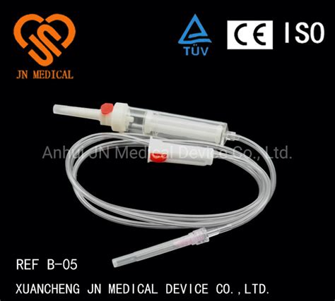 Disposable Blood Transfusion Set With Needles China Medical And