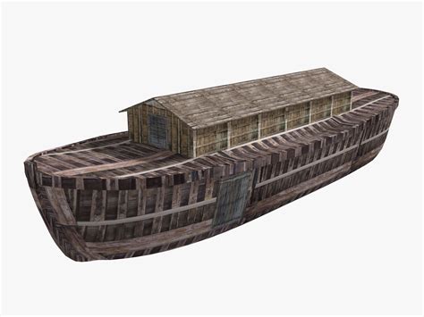 Noah Ark 3d Model 25 3ds Max Obj Fbx Free3d