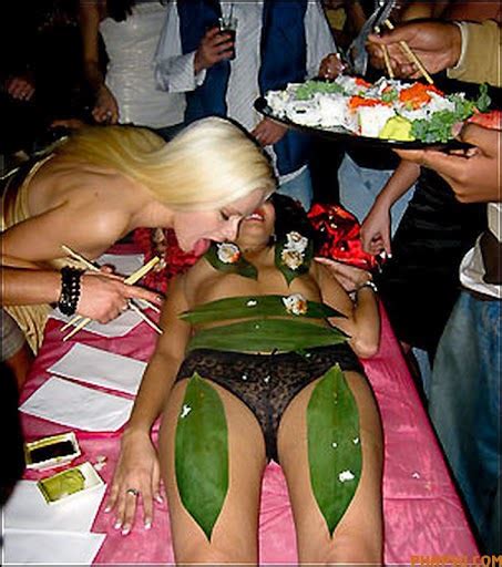 Beer Girl Sushi Food Nudity Public Sex In Home