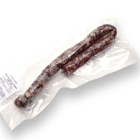 Saucisse sèche canard sous vide