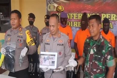 Polri Di Papua Tangkap Penyedia Senjata Api Untuk Kkb Di Timika Satu