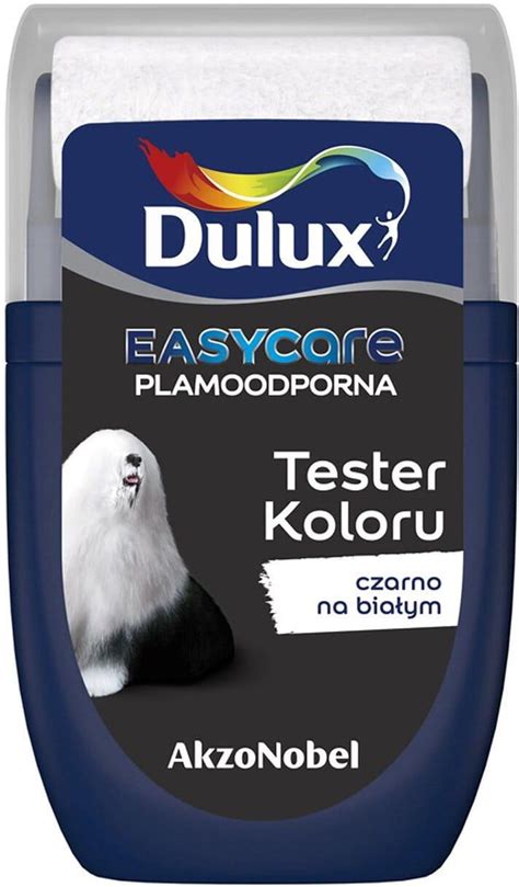 Farba Dulux Tester Koloru Easy Care Czarno Na Białym 30 Ml Opinie i