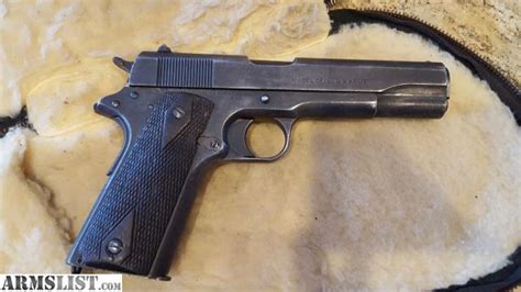 Armslist For Sale 1918 Colt Black Army 1911 Wwi