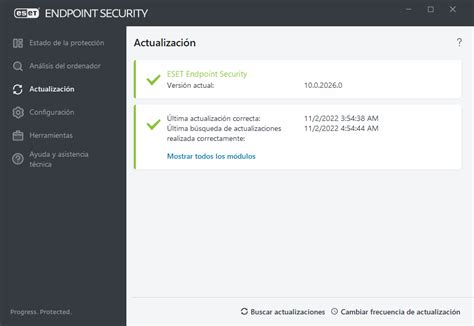 Configuración de actualizaciones ESET Endpoint Security Ayuda en