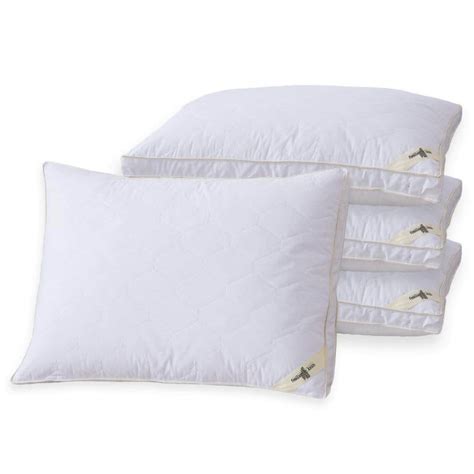 St James Home Feather And Loom Cotton Quilted Nano Feather Jumbo