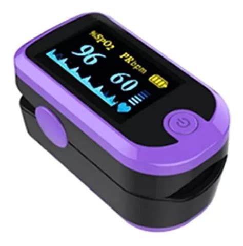 Ox Metro De Pulso Para Dedo Accurate Fs E Violeta Negro Mercadolibre