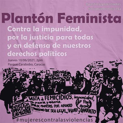 Mujeres Contra Las Violencias Convoca A Plantón Feminista En La