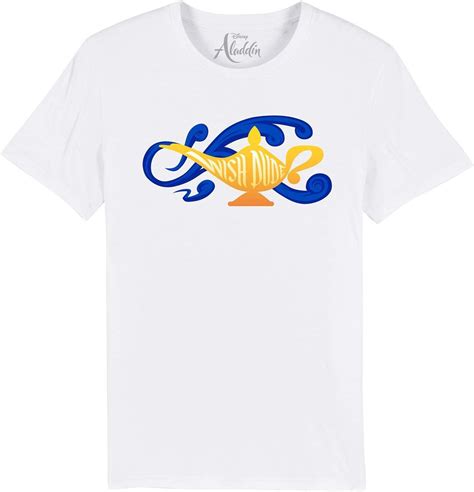 Aladdin Genie Wish Dude Ladies White T Shirt Clothing