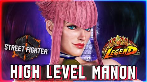 Sf High Level Manon Idom Street Fighter High Level Gameplay Youtube