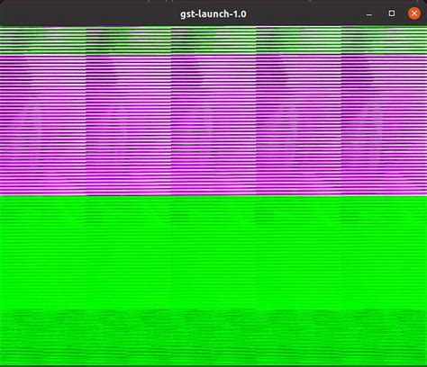 Split the displayed screen abnormally when using nvv4l2camerasrc ...