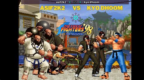 Asif K Vs Kyodhoom Kof Old Match Unrank Fightcade Online Gaming