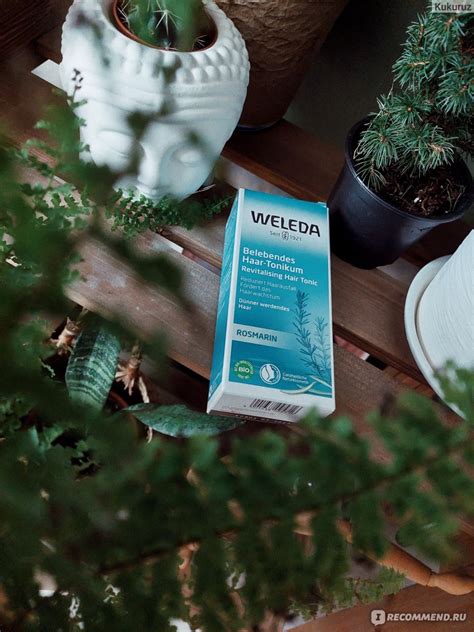 Укрепляющий тоник для роста волос Weleda с розмарином - «Работает ...