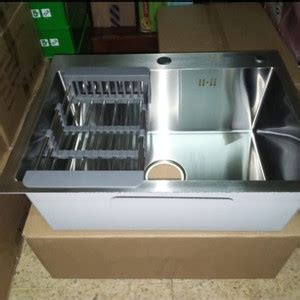 Jual KITCHEN SINK GOLDEN HAND 6045 PAKET LENGKAP TEMPAT CUCI PIRING