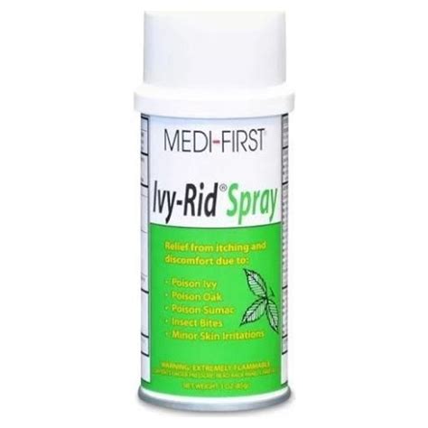 2 Qty Ivy Rid Spray Can 3 Oz First Aid Kits Antiseptic Medi First