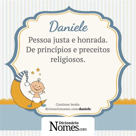 Significado Do Nome Daniele Dicion Rio Nomes