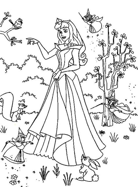 Disney Princess Coloring Printables