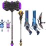 Mmd Genshin Impact Polearm Spear Set Dl By Cherrypiewithpoison On