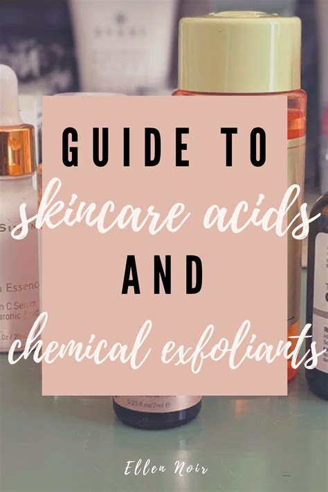 Guide To Skincare Acids And Chemical Exfoliants Artofit