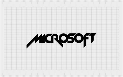 Microsoft Logo History Timeline