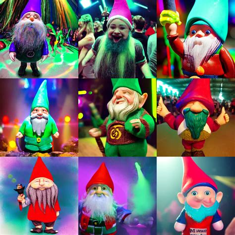 Gnome In A Rave Stable Diffusion Openart