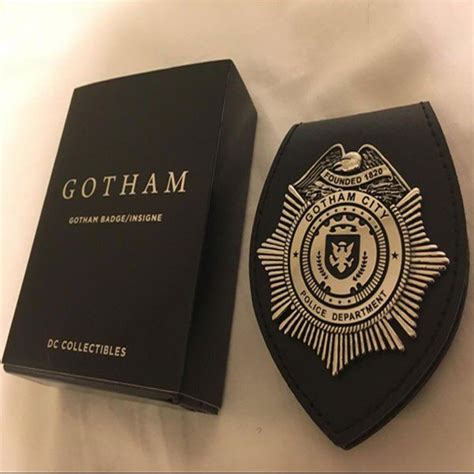 Gotham City Police Badge Gotham City Gotham Police Badge