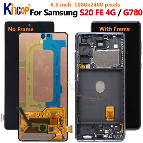 Para Samsung Galaxy S Fe Lcd G Display Sm G F Montagem Do