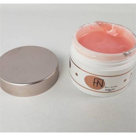 Gel Fan Nails Builder Nude Auto Brilho Autonivelante Gr