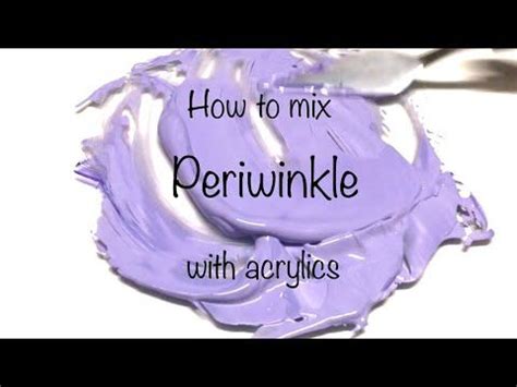 how to make periwinkle