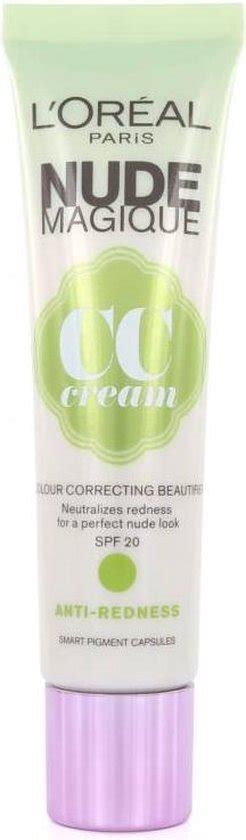 L Oréal Glam Nude CC Cream Anti Redness bol