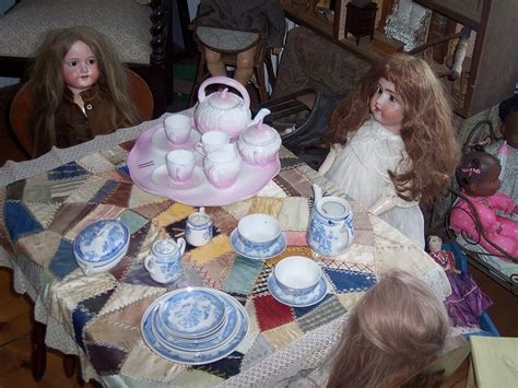 Tea Party Doll Tea Party Victorian Dolls Tea Party