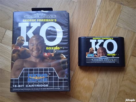 George Foreman KO Boxing Sega Mega Drive játék Megadrive XII kerület