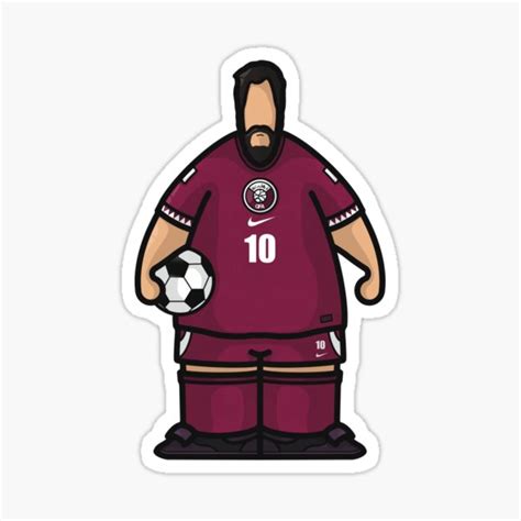 "Qatar National Football Team" Sticker for Sale by zpmw | Redbubble