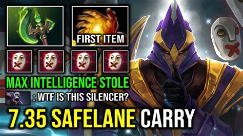 NEW 7 35 Safelane Silencer First Item Midas Insane INT Stole With