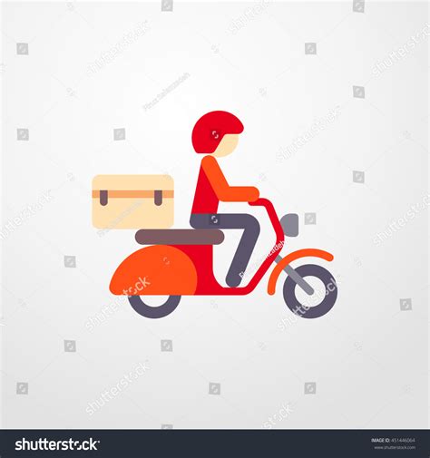 Scooter Icon Stock Vector 451446064 Shutterstock