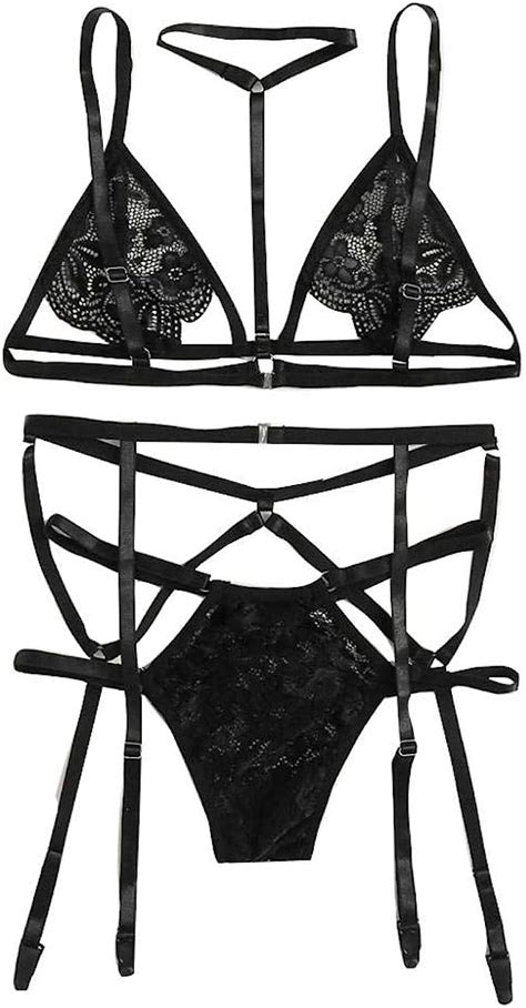 Rtyoo Women S Cutout Mini Dresserotic Lace Sexy Lingerie Women Porno