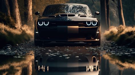 Black Dodge Challenger Wallpaper,HD Cars Wallpapers,4k Wallpapers ...