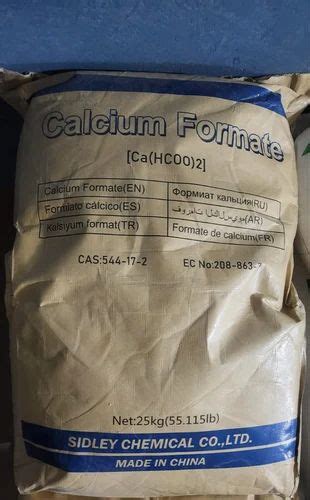 Calcium Formate White Powder 99 Technical Grade At Rs 75 Kg In Surat