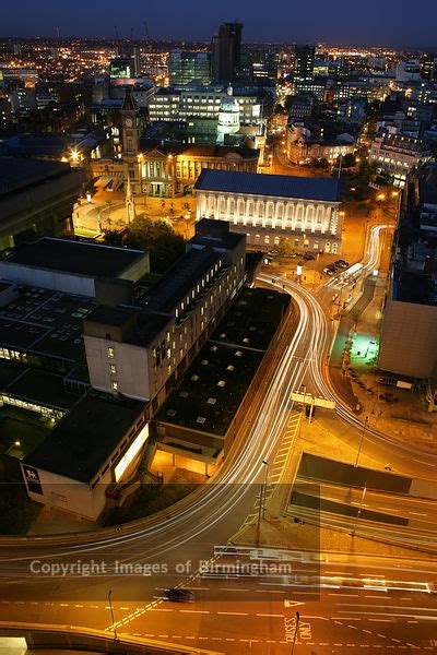 Images Of Birmingham Photo Library Birmingham City Centre At Night