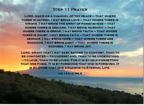 Tenth Step Prayer Aa