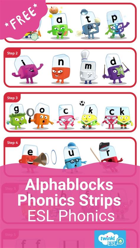 *FREE* Alphablocks Phonics Strips