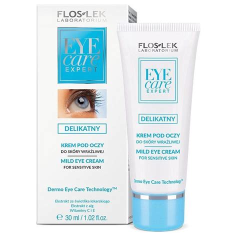 Floslek Eye Care Expert Delikatny Krem Pod Oczy Do Sk Ry Wra Liwej Ml