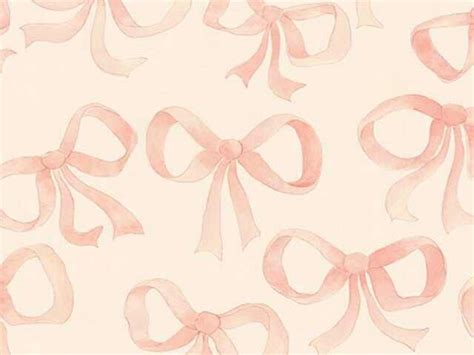 Pink Bows Wallpaper