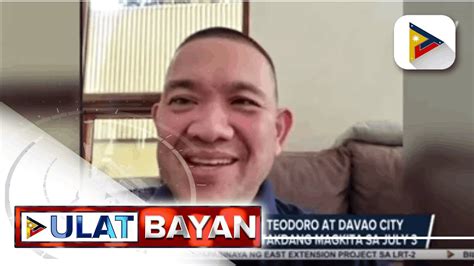 Andaya Ex Dnd Sec Gibo Teodoro At Davao City Mayor Sara Duterte Nakatakdang Magkita Sa July 3