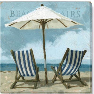 Darren Gygi Home Collection Beach Chairs Giclee Wall Art By Darren Gygi